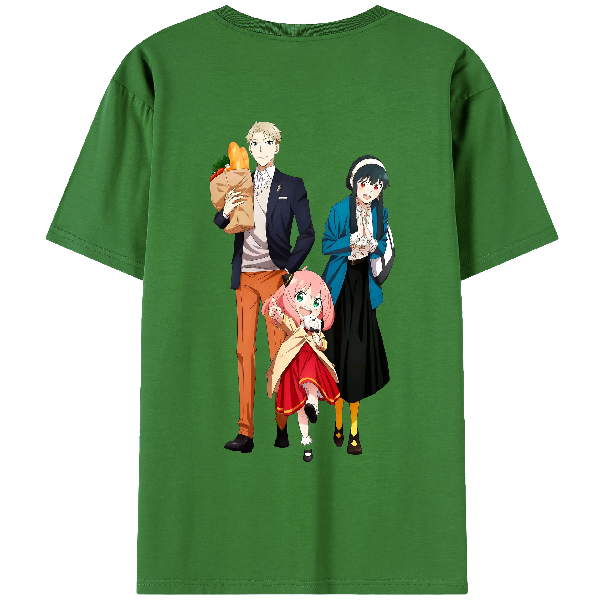 （画像用） SPY×FAMILY间谍家家酒 レディース半袖Tシャツ(バックプリント)